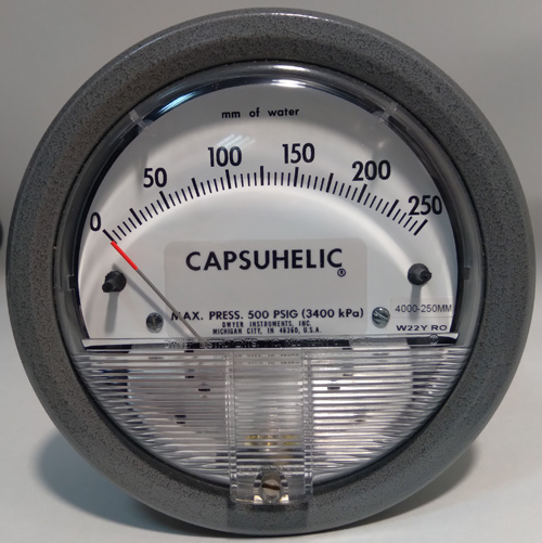Датчик дифференциального давления DWYER Capsuhelic 4000-250MM